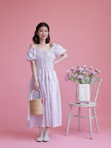 Odette Cotton Dress - MAISON MARBLE