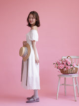 Odette Cotton Dress - MAISON MARBLE