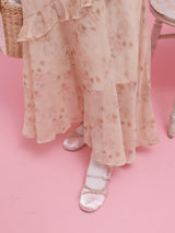 One Shoulder Fleur Dress - MAISON MARBLE