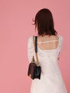 Open Back Lace Dress - MAISON MARBLE