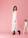 Open Back Lace Dress - MAISON MARBLE