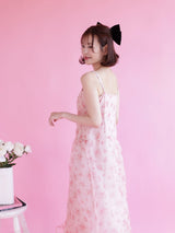 Organdy Rose Dress - MAISON MARBLE