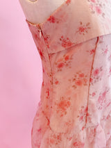 Organdy Rose Dress - MAISON MARBLE