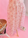 Organdy Rose Dress - MAISON MARBLE