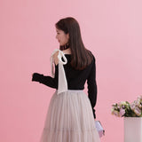 Organza Ribbon Knit - MAISON MARBLE