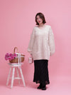 Over Sized Flower Knit - MAISON MARBLE