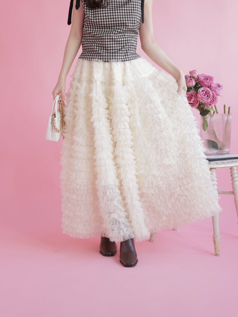 Parisienne Tulle Skirt - MAISON MARBLE