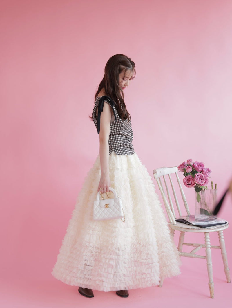 Parisienne Tulle Skirt - MAISON MARBLE