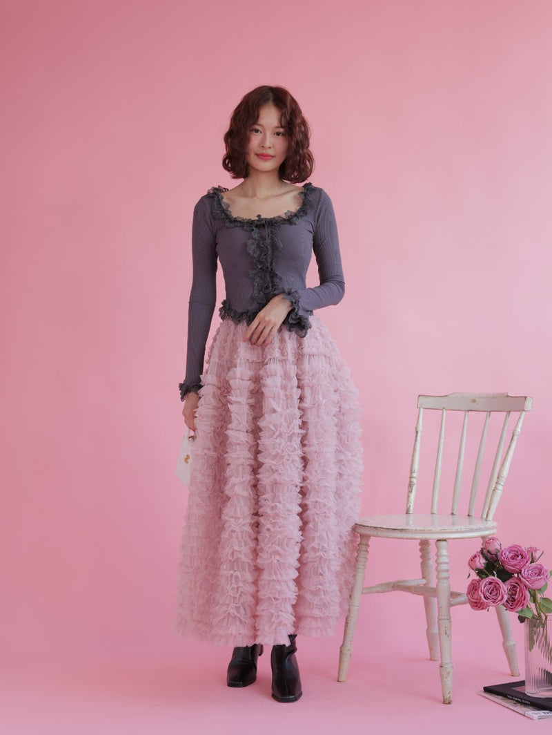 Parisienne Tulle Skirt - MAISON MARBLE