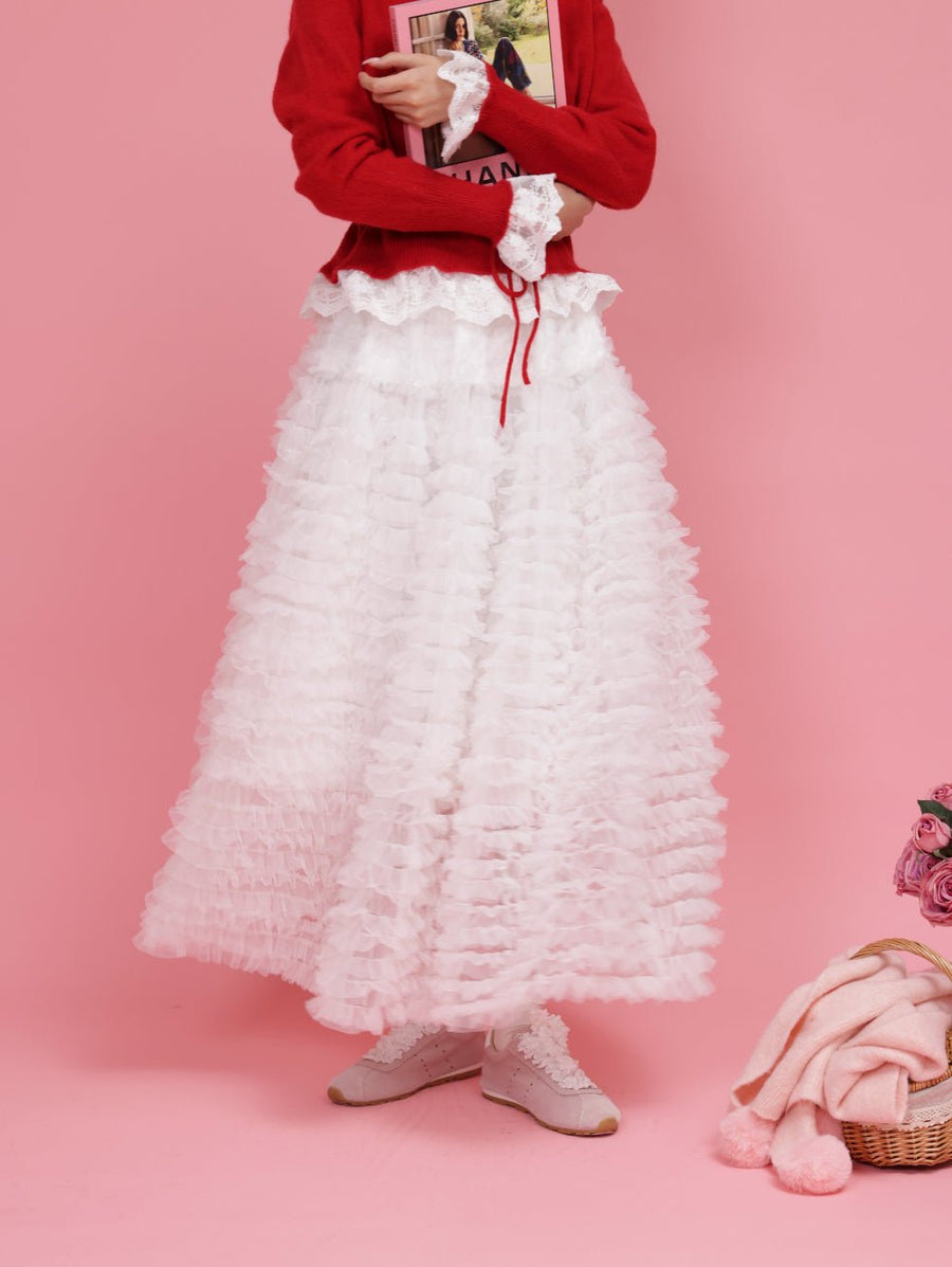 ♡ MAISON MARBLE Parisienne Tulle Skirt ♡ Parisienne Tulle Skirt – MAISON MARBLE