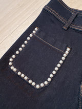 Pearl Stretchy Denim - MAISON MARBLE