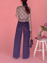 Pearl Stretchy Denim - MAISON MARBLE