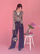 Pearl Stretchy Denim - MAISON MARBLE