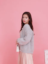 Perle Mohair Cardigan - MAISON MARBLE