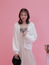 Perle Mohair Cardigan - MAISON MARBLE