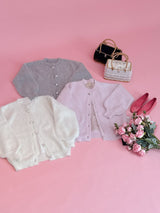 Perle Mohair Cardigan - MAISON MARBLE