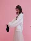 Perle Mohair Cardigan - MAISON MARBLE