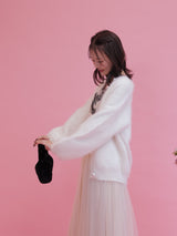 Perle Mohair Cardigan - MAISON MARBLE