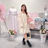 Pink Cable Cardigan - MAISON MARBLE