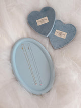 Pink Heart Necklace - MAISON MARBLE