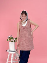 Pink Tweed Dress - MAISON MARBLE