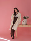 【PRE ORDER】Classic Bijou Button Coat - MAISON MARBLE