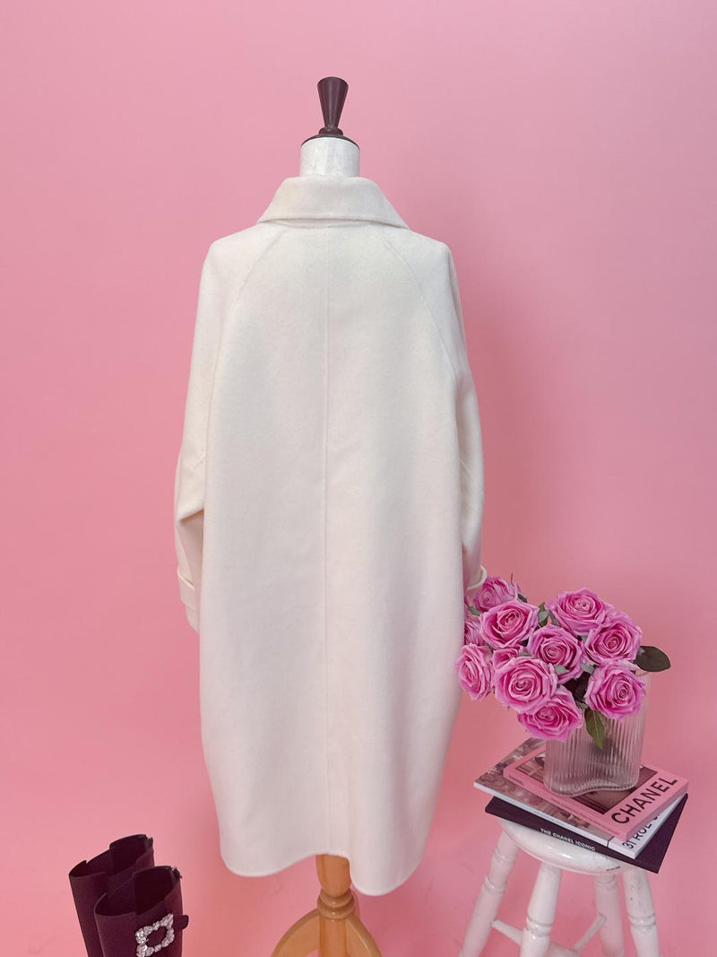 【PRE ORDER】Classic Bijou Button Coat - MAISON MARBLE