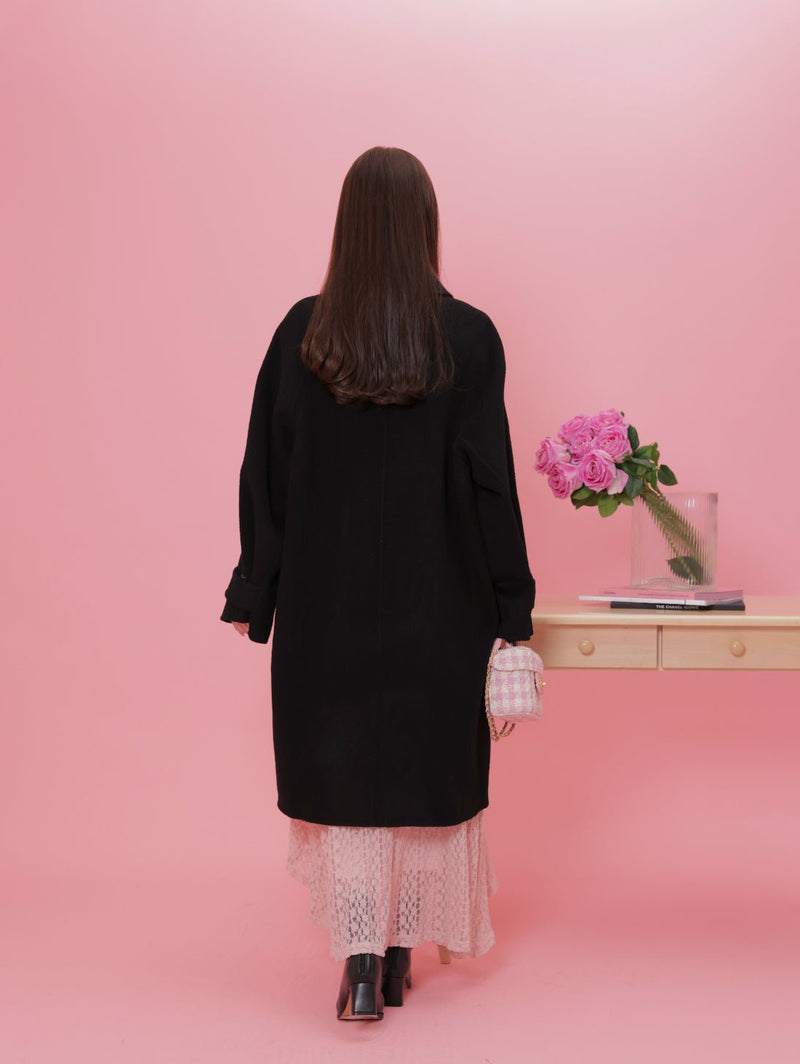【PRE ORDER】Classic Bijou Button Coat - MAISON MARBLE