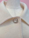【PRE ORDER】Classic Bijou Button Coat - MAISON MARBLE
