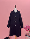 【PRE ORDER】Classic Bijou Button Coat - MAISON MARBLE