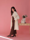 【PRE ORDER】Classic Bijou Button Coat - MAISON MARBLE