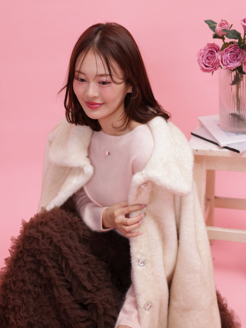 【PRE ORDER】Dreamy Bijou Coat - MAISON MARBLE