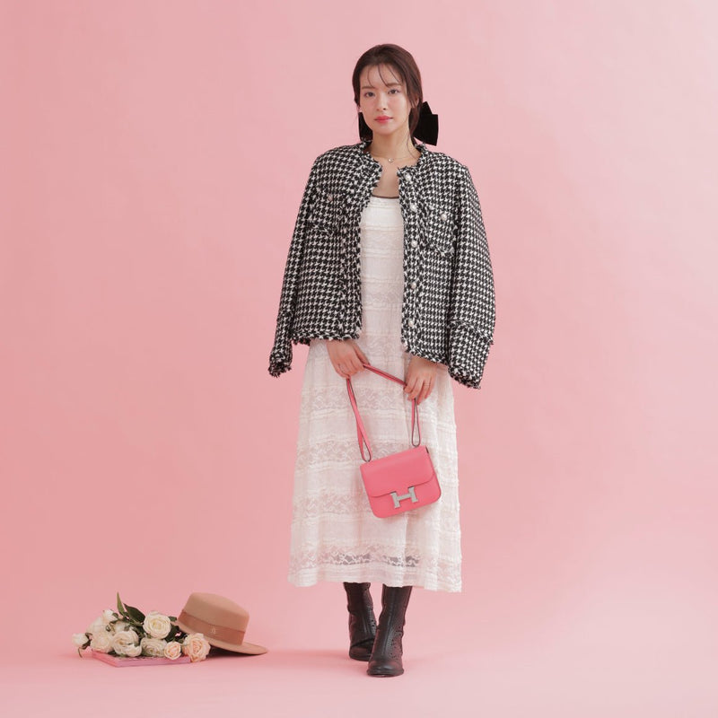 【PRE ORDER】Dreamy Tweed Jacket - MAISON MARBLE