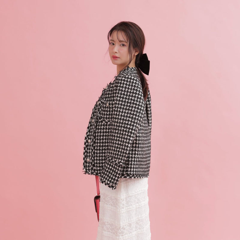 【PRE ORDER】Dreamy Tweed Jacket - MAISON MARBLE