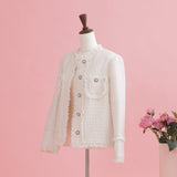 【PRE ORDER】Dreamy Tweed Jacket - MAISON MARBLE