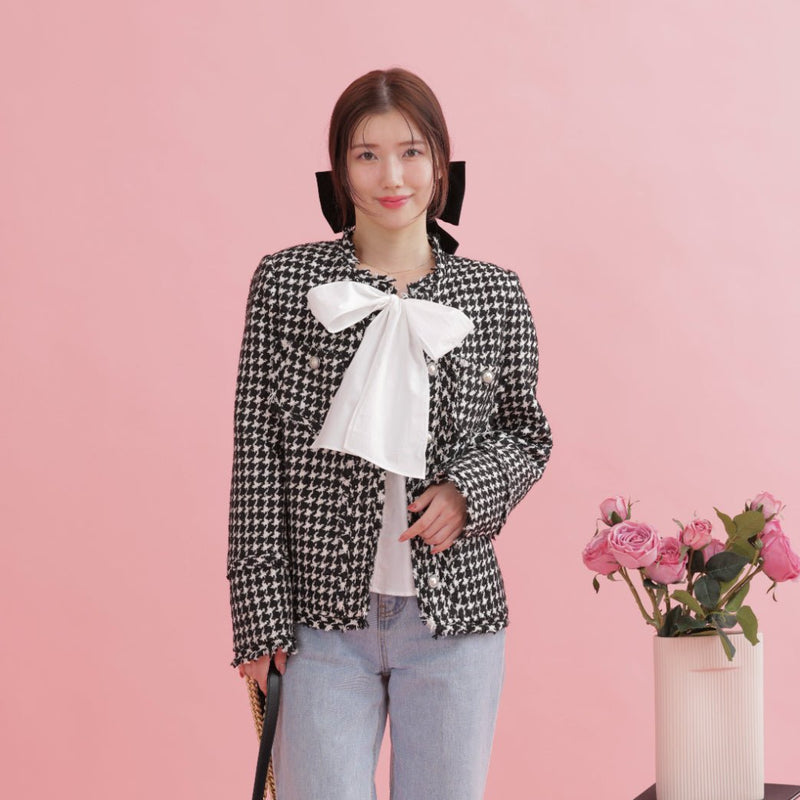 【PRE ORDER】Dreamy Tweed Jacket - MAISON MARBLE