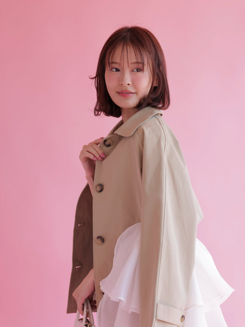 【PRE ORDER】Fairy Trench Coat - MAISON MARBLE
