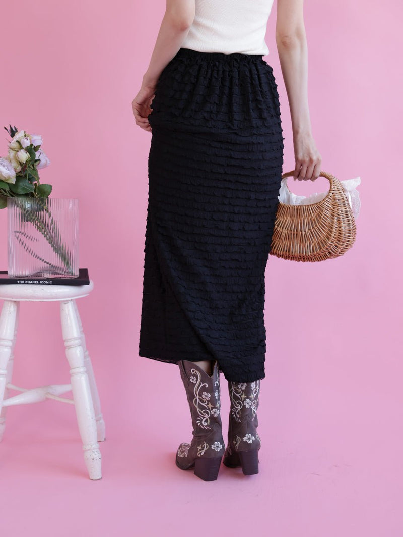 【PRE ORDER】Flower Embroidery Boots - MAISON MARBLE