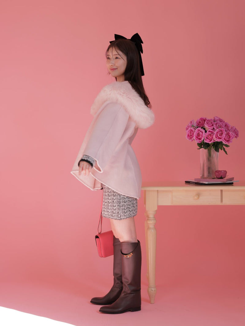 【PRE ORDER】Fur Bunny Cape - MAISON MARBLE