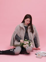 【PRE ORDER】Fur Cape - MAISON MARBLE