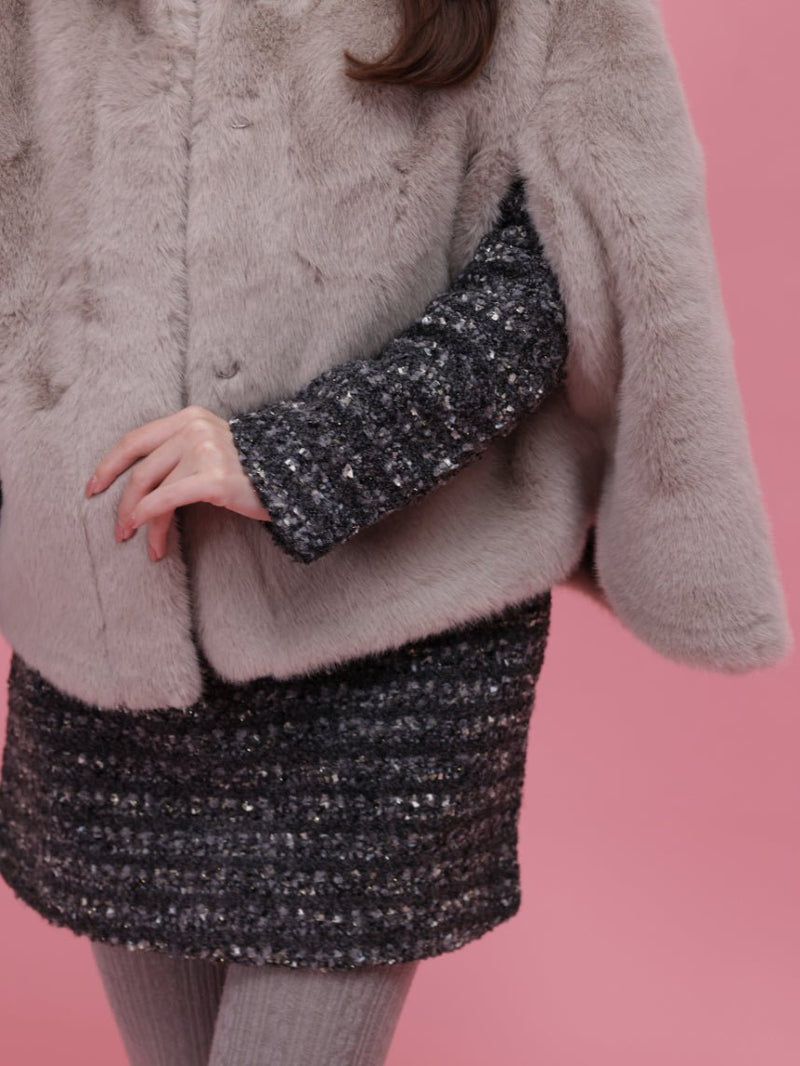 【PRE ORDER】Fur Cape - MAISON MARBLE