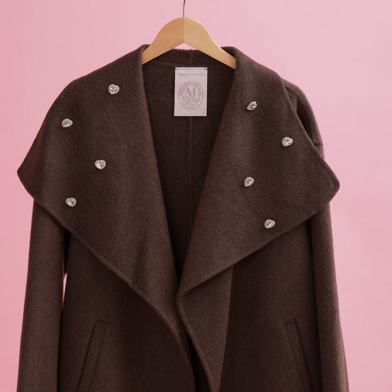 【PRE ORDER】Heart Bijou Coat - MAISON MARBLE