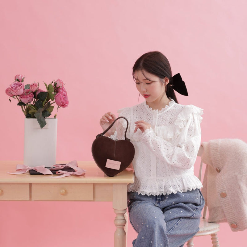 【PRE ORDER】Heart Bisoux Bag - MAISON MARBLE