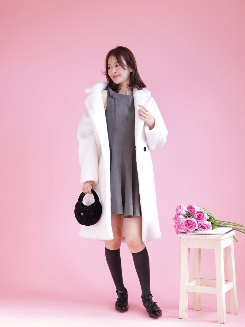 【PRE ORDER】Kuma Boa Coat - MAISON MARBLE