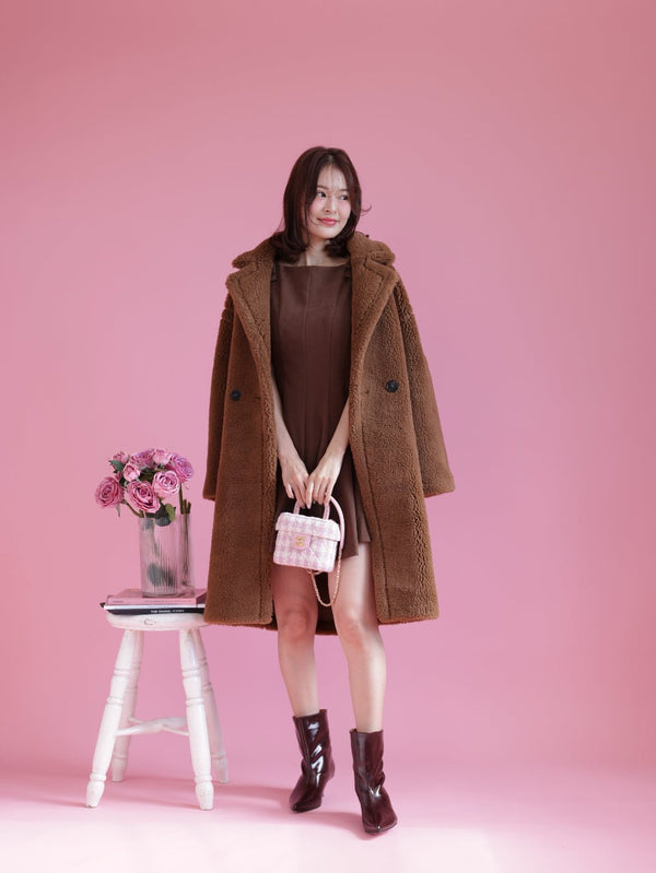 【PRE ORDER】Kuma Boa Coat - MAISON MARBLE