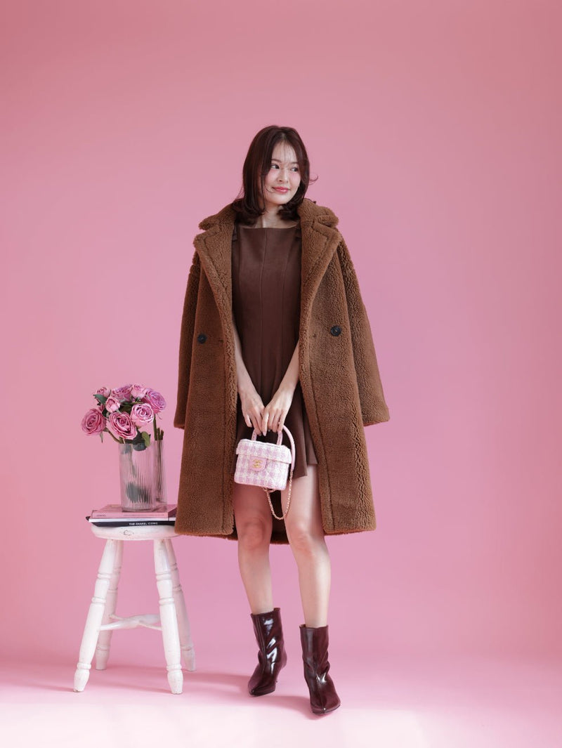 【PRE ORDER】Kuma Boa Coat - MAISON MARBLE