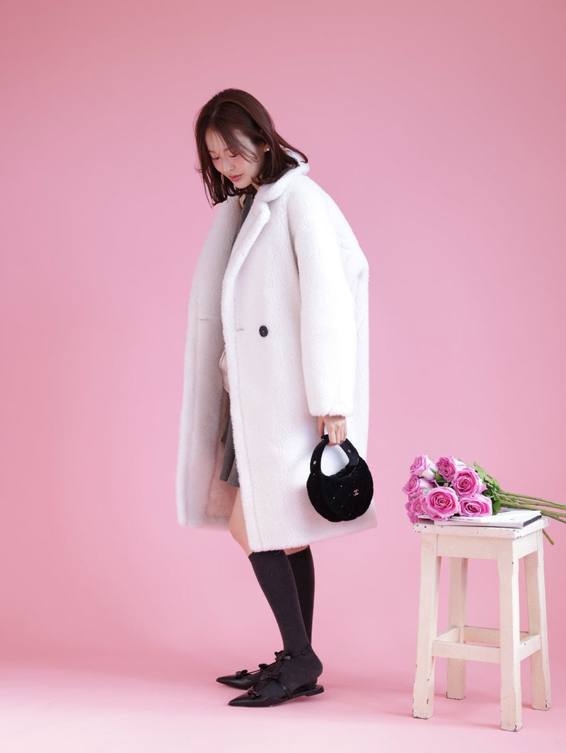 【PRE ORDER】Kuma Boa Coat - MAISON MARBLE