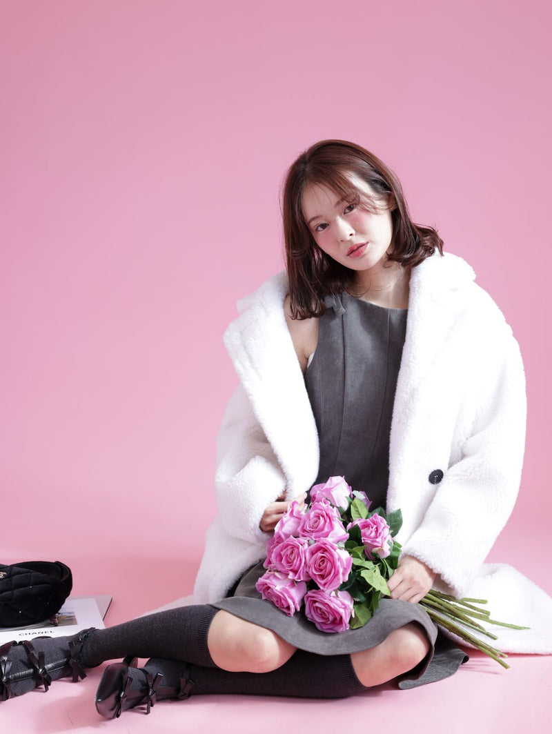 【PRE ORDER】Kuma Boa Coat - MAISON MARBLE