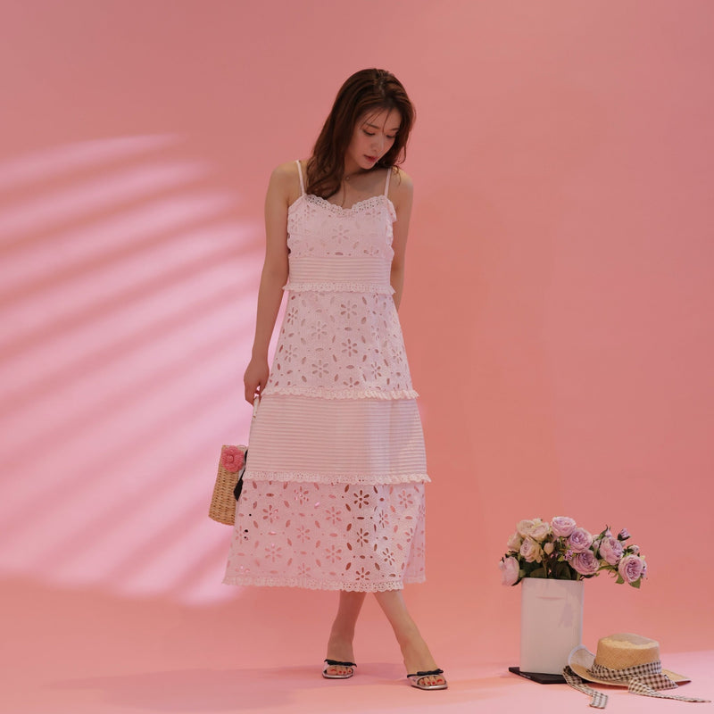 【PRE ORDER】Magnolia Cotton Dress - MAISON MARBLE