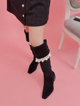 【PRE ORDER】Monet Lace Boots - MAISON MARBLE
